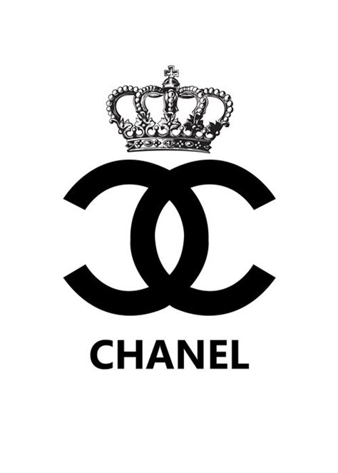 chanel paris logo|chanel logo print.